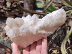 Natural Cascading "Anananas" Candle Quartz Clusters x 2 From Antsirabe, Madagascar - Toprock Gemstones and Minerals 