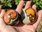 Polished Polychrome Jasper Spheres x 4 From Androka, Madagascar - Toprock Gemstones and Minerals 