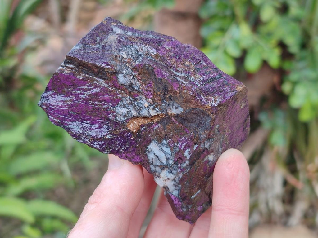 Natural Metallic Cobbed Purpurite Specimens x 6 From Erongo, Namibia - Toprock Gemstones and Minerals 