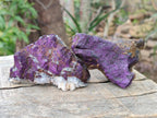 Natural Metallic Cobbed Purpurite Specimens x 6 From Erongo, Namibia - Toprock Gemstones and Minerals 