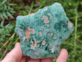 Polished One Side Great Dyke Mtorolite Chrysoprase Slices x 12 From Great Dyke Mountain Range, Zimbabwe - Toprock Gemstones and Minerals 