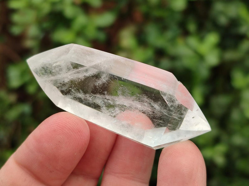 Polished Double Terminated Clear Quartz Crystals x 35 From Madagascar - Toprock Gemstones and Minerals 