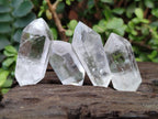 Polished Double Terminated Clear Quartz Crystals x 35 From Madagascar - Toprock Gemstones and Minerals 