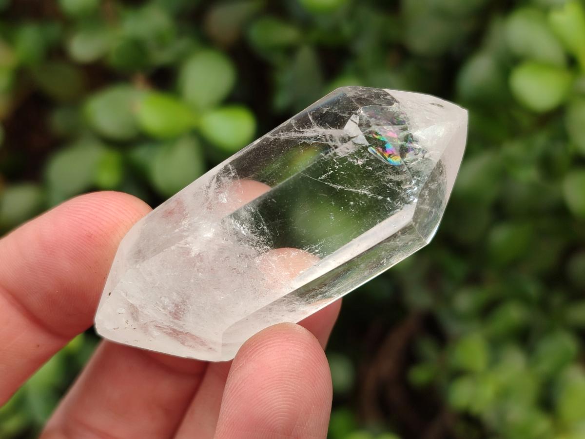 Polished Double Terminated Clear Quartz Crystals x 35 From Madagascar - Toprock Gemstones and Minerals 