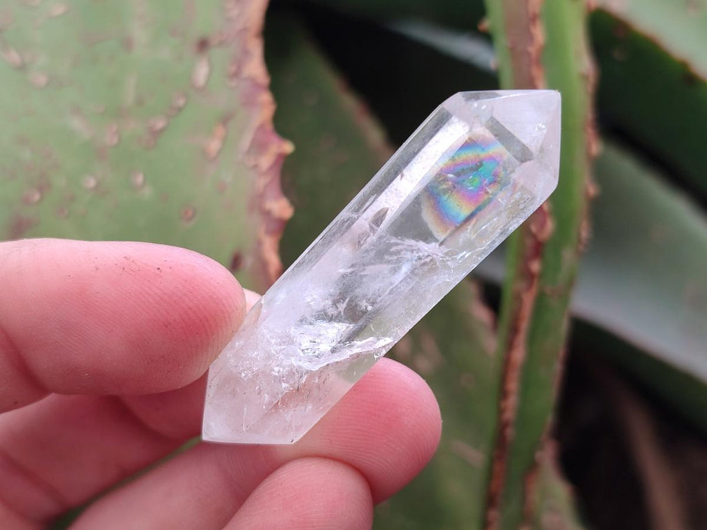 Polished Double Terminated Clear Quartz Crystals x 35 From Madagascar - Toprock Gemstones and Minerals 