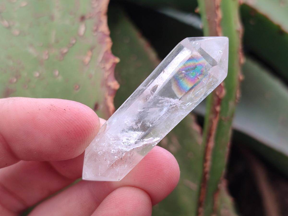 Polished Double Terminated Clear Quartz Crystals x 35 From Madagascar - Toprock Gemstones and Minerals 