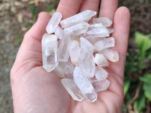 Natural Small Clear Malagasy Quartz Crystals x 1,84 Kg Lot From Madagascar - Toprock Gemstones and Minerals 