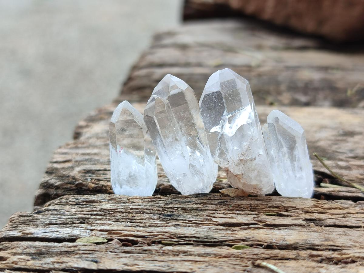 Natural Small Clear Malagasy Quartz Crystals x 1,84 Kg Lot From Madagascar - Toprock Gemstones and Minerals 