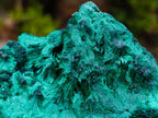 Natural Silky Malachite Specimens x 2 From Kasompe, Congo - Toprock Gemstones and Minerals 