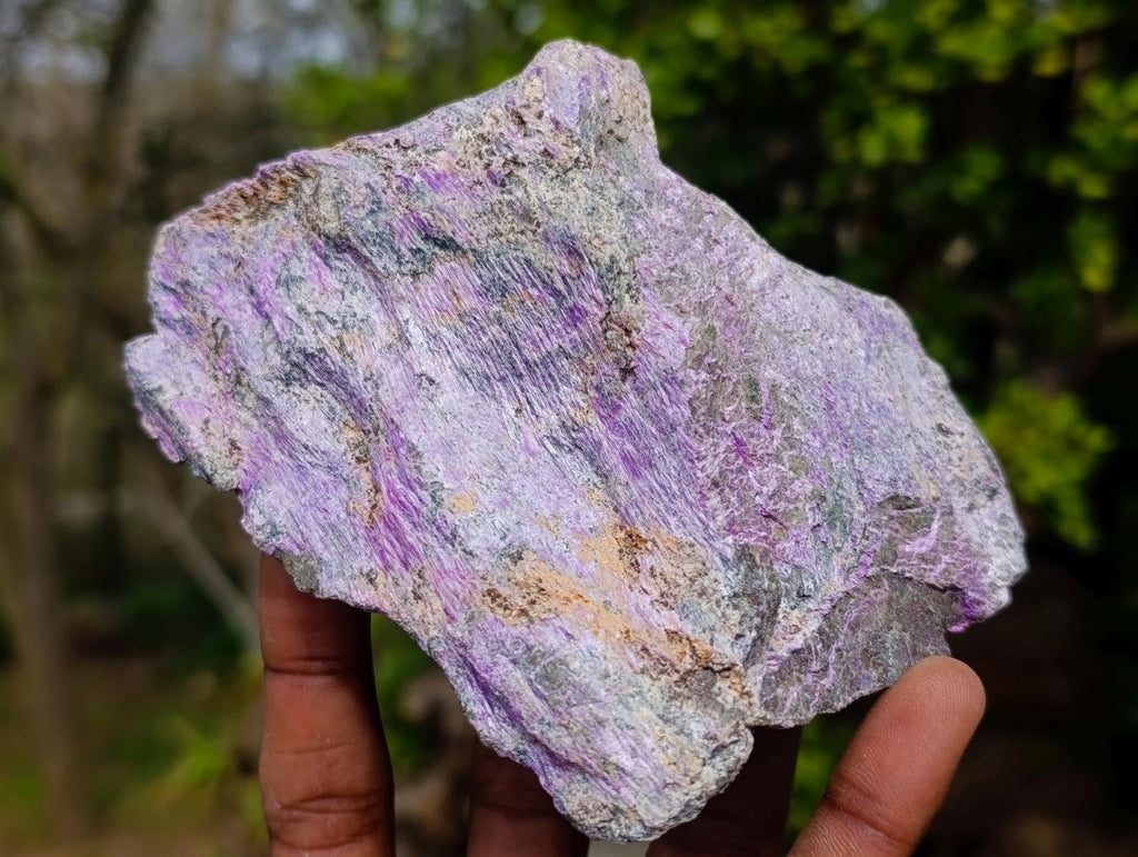 Natural Cobbed Stichtite Specimens x 4 From Barberton, South Africa - Toprock Gemstones and Minerals 