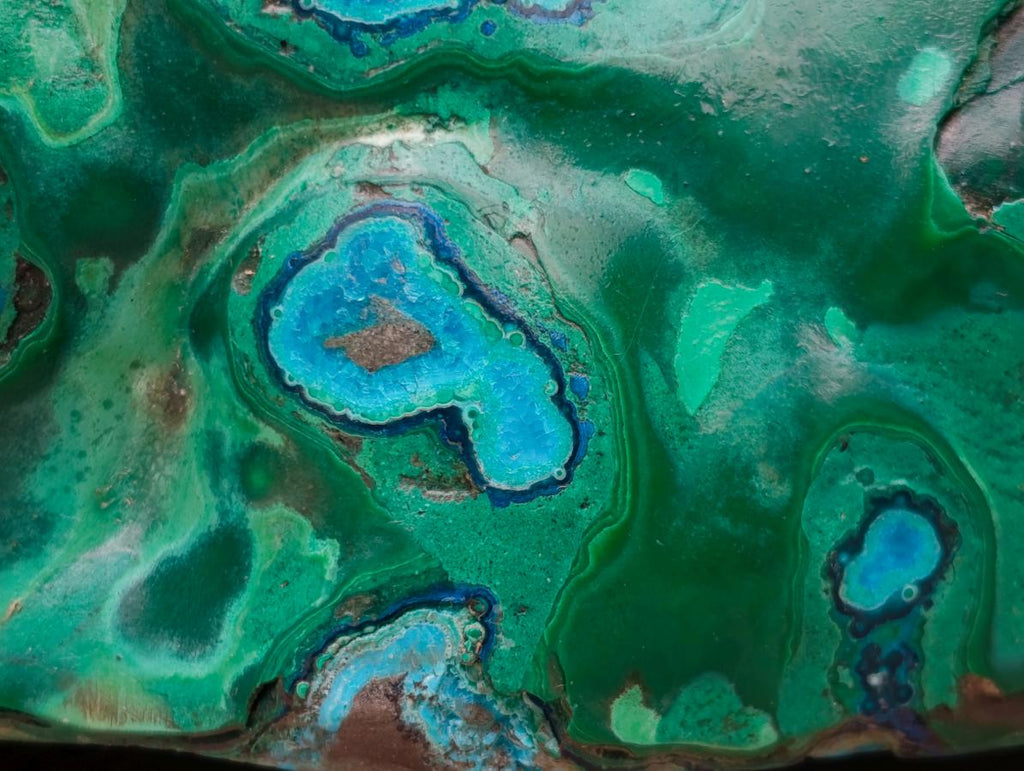 Polished XL Malacolla Standing Display Piece x 1 From Kulukuluku, Congo - Toprock Gemstones and Minerals 