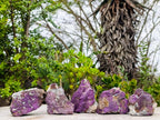 Natural Metallic Cobbed Purpurite Specimens x 12 From Erongo, Namibia - Toprock Gemstones and Minerals 