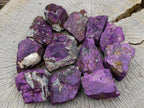 Natural Metallic Cobbed Purpurite Specimens x 12 From Erongo, Namibia - Toprock Gemstones and Minerals 