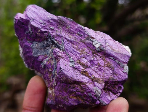 Natural Metallic Cobbed Purpurite Specimens x 12 From Erongo, Namibia - Toprock Gemstones and Minerals 
