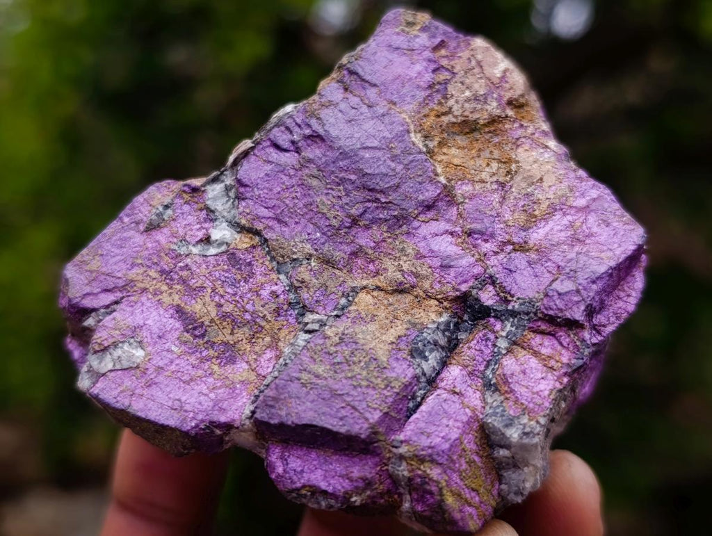 Natural Metallic Cobbed Purpurite Specimens x 12 From Erongo, Namibia - Toprock Gemstones and Minerals 