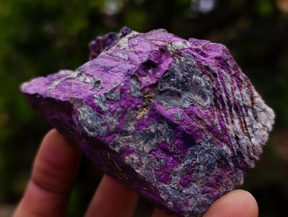 Natural Metallic Cobbed Purpurite Specimens x 12 From Erongo, Namibia - Toprock Gemstones and Minerals 