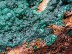 Natural Botryoidal Crystalline Malachite Specimens x 4 From Tenke Fungurume, Congo - Toprock Gemstones and Minerals 