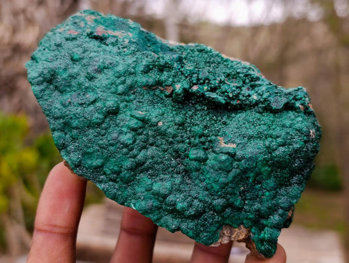 Natural Botryoidal Crystalline Malachite Specimens x 4 From Tenke Fungurume, Congo - Toprock Gemstones and Minerals 