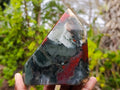 Polished Bloodstone Display Crystals x 2 From Swaziland - Toprock Gemstones and Minerals 