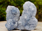 Natural Blue Celestite Specimens x 12 From Sakoany, Madagascar - Toprock Gemstones and Minerals 