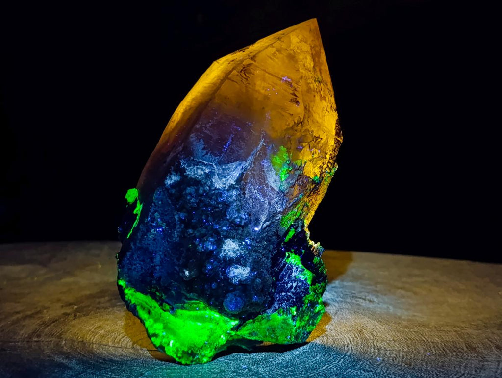 Natural Large Smokey Quartz Crystals with Associated Minerals x 2 From Erongo, Namibia - Toprock Gemstones and Minerals 