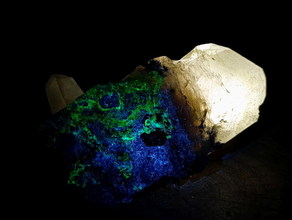 Natural Large Smokey Quartz Crystals with Associated Minerals x 2 From Erongo, Namibia - Toprock Gemstones and Minerals 