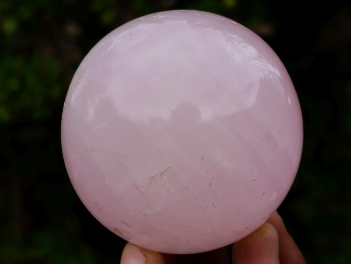 Polished Gemmy Star Rose Quartz Spheres x 4 From Madagascar - Toprock Gemstones and Minerals 