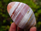Polished and Natural Red Shashe River Agate Standing Display Pieces x 6 From Shashe River, Zimbabwe - Toprock Gemstones and Minerals 