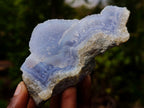 Natural Blue Lace Agate Geode Specimens x 12 From Nsanje, Malawi - Toprock Gemstones and Minerals 