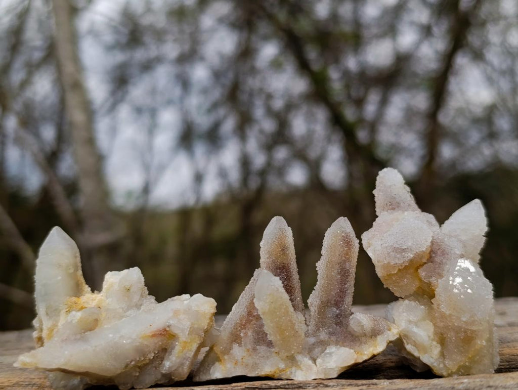 Natural Drusy Fairy Spirit Quartz Crystals and Clusters x 35 From Boekenhouthoek, South Africa - Toprock Gemstones and Minerals 