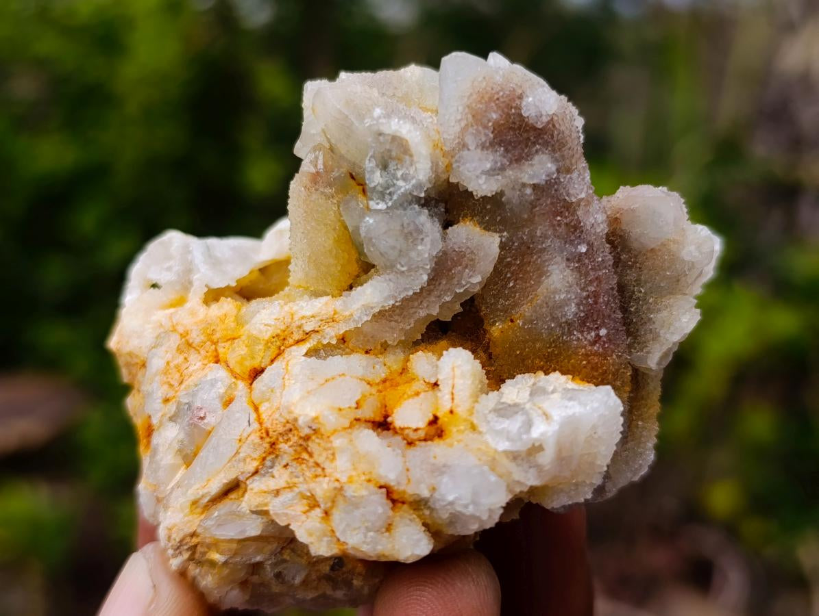 Natural Drusy Fairy Spirit Quartz Crystals and Clusters x 35 From Boekenhouthoek, South Africa - Toprock Gemstones and Minerals 