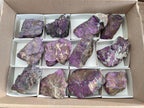 Natural Metallic Cobbed Purpurite Specimens x 12 From Erongo, Namibia - Toprock Gemstones and Minerals 