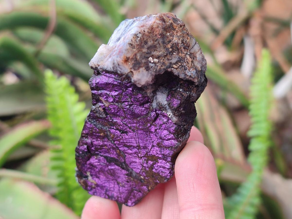 Natural Metallic Cobbed Purpurite Specimens x 12 From Erongo, Namibia - Toprock Gemstones and Minerals 