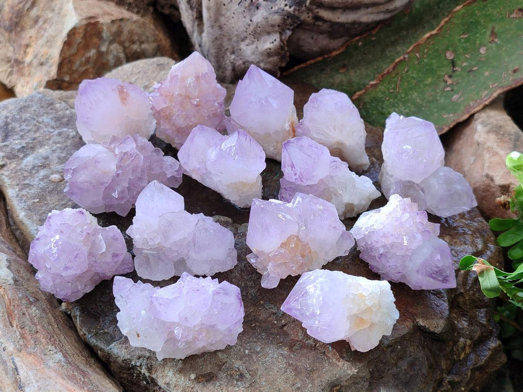Natural Spirit Amethyst Crystals x 20 From Boekenhouthoek, South Africa - Toprock Gemstones and Minerals 
