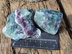 Natural Watermelon Fluorite Cobbed Specimens x 24 From Uis, Namibia - Toprock Gemstones and Minerals 