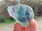 Natural Watermelon Fluorite Cobbed Specimens x 24 From Uis, Namibia - Toprock Gemstones and Minerals 