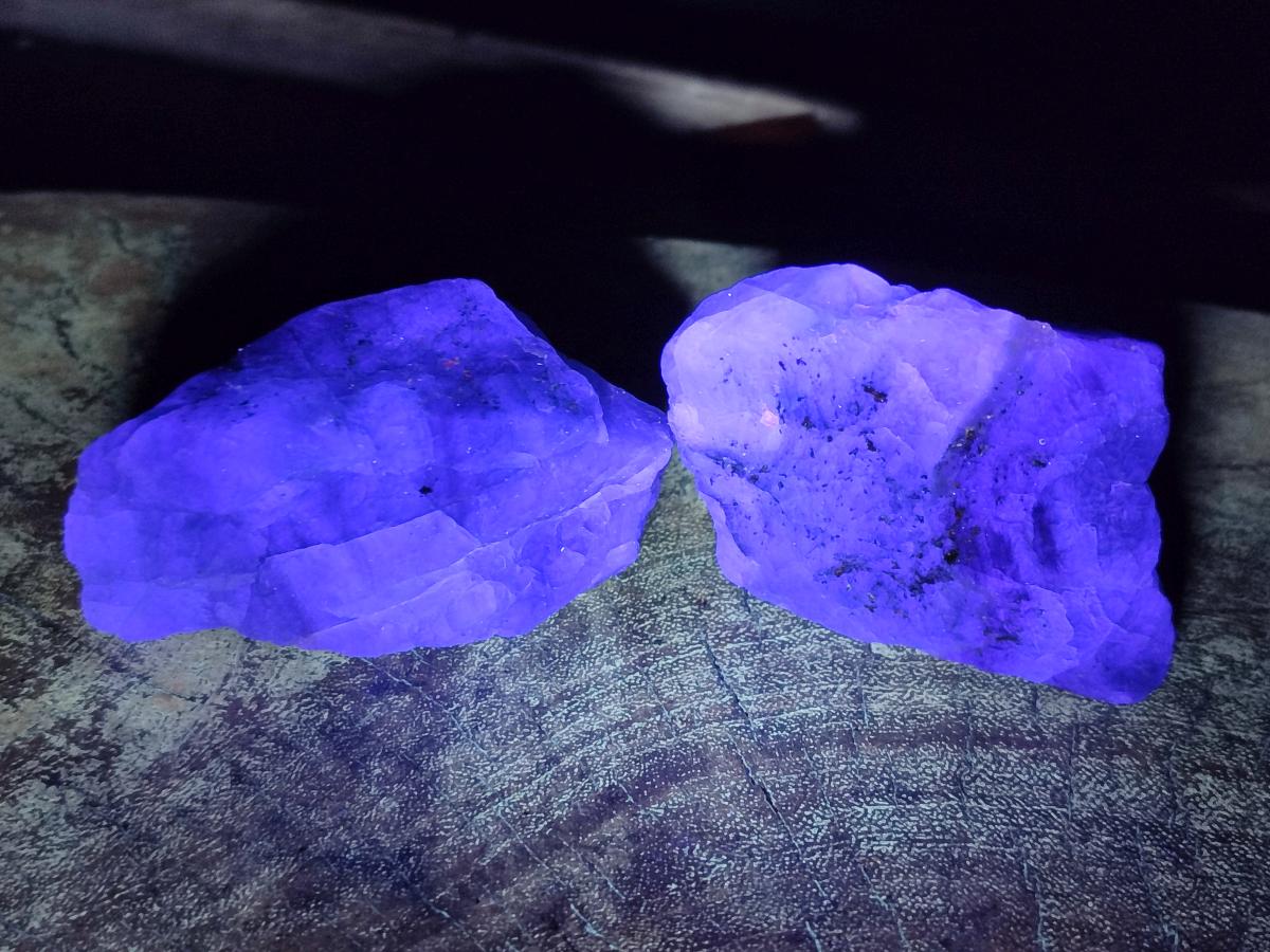Natural Watermelon Fluorite Cobbed Specimens x 24 From Uis, Namibia - Toprock Gemstones and Minerals 