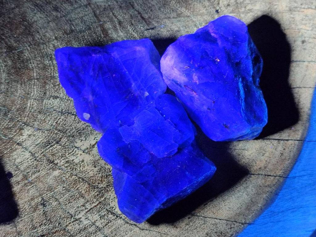 Natural Watermelon Fluorite Cobbed Specimens x 24 From Uis, Namibia - Toprock Gemstones and Minerals 