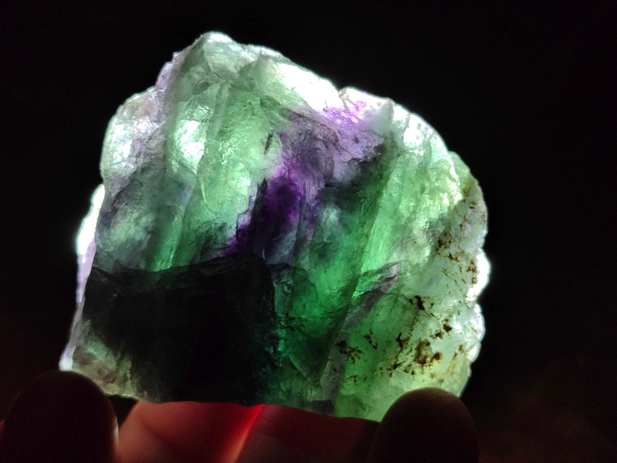 Natural Watermelon Fluorite Cobbed Specimens x 24 From Uis, Namibia - Toprock Gemstones and Minerals 