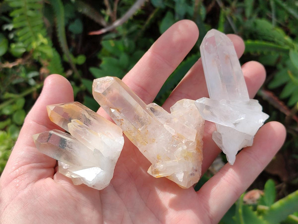 Natural Malagasy Quartz Clusters x 35 From Madagascar - Toprock Gemstones and Minerals 