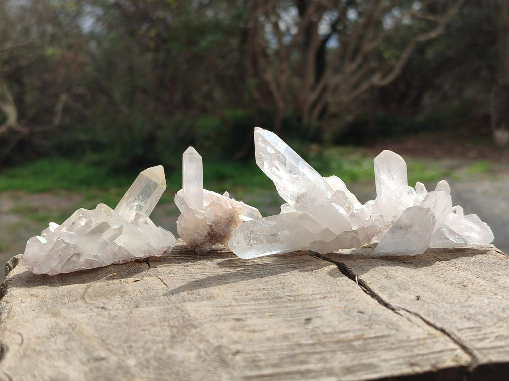 Natural Malagasy Quartz Clusters x 35 From Madagascar - Toprock Gemstones and Minerals 