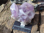 Natural Jacaranda Amethyst Clusters x 2 From Mumbwa, Zambia - Toprock Gemstones and Minerals 