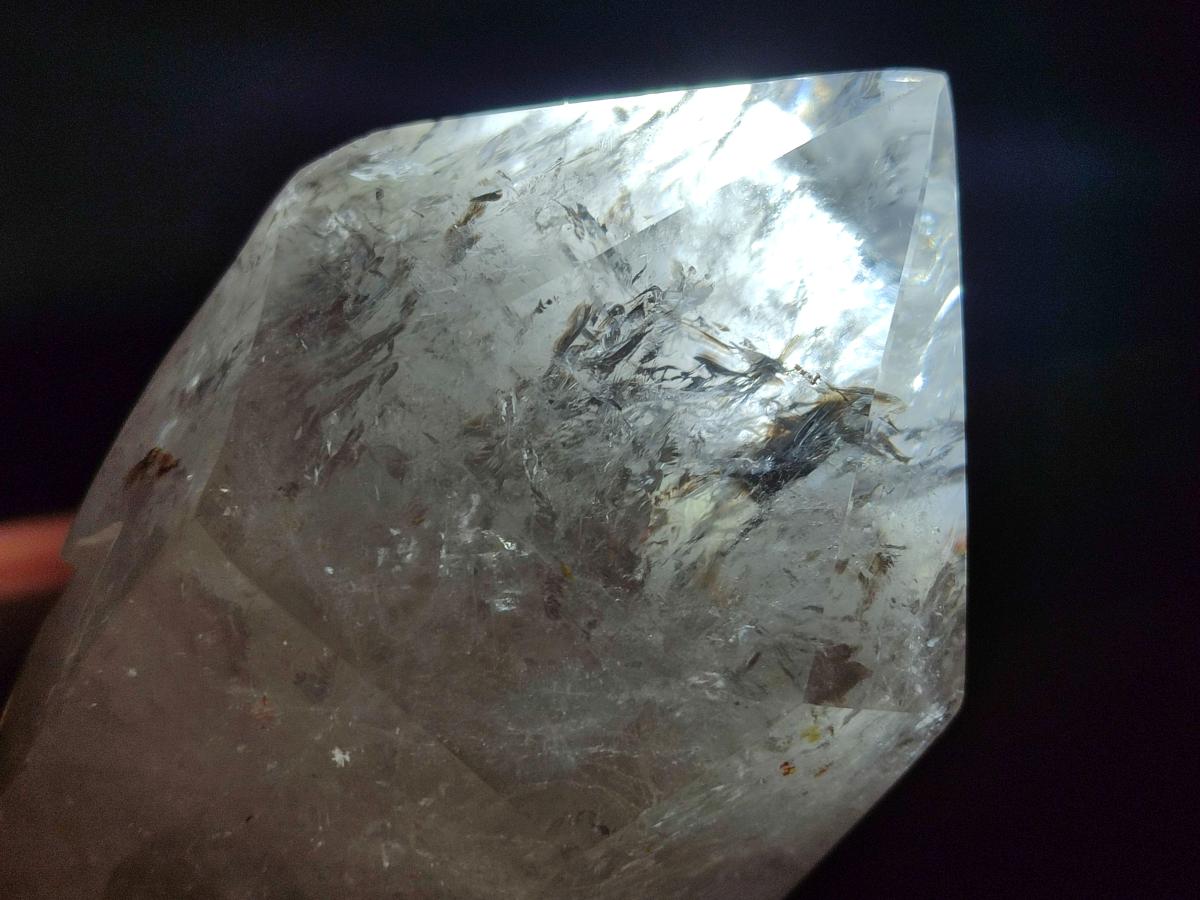 Natural Mix of Smokey Angolan Quartz Crystals with Polished Terminations x 2 From Angola - Toprock Gemstones and Minerals 
