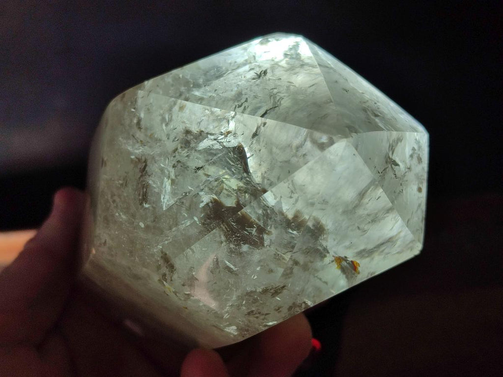 Natural Mix of Smokey Angolan Quartz Crystals with Polished Terminations x 2 From Angola - Toprock Gemstones and Minerals 