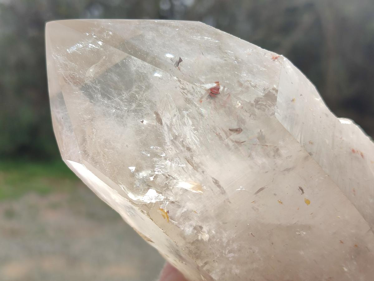 Natural Mix of Smokey Angolan Quartz Crystals with Polished Terminations x 2 From Angola - Toprock Gemstones and Minerals 