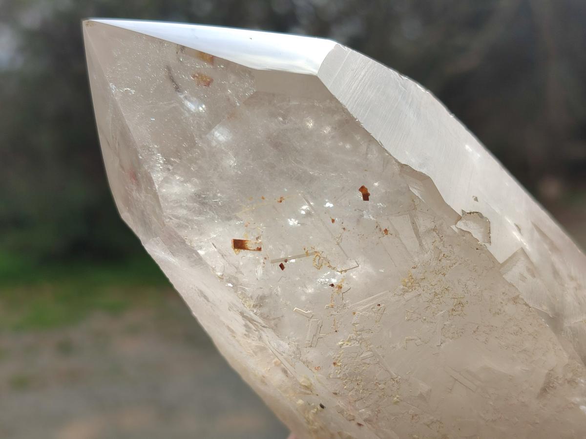 Natural Mix of Smokey Angolan Quartz Crystals with Polished Terminations x 2 From Angola - Toprock Gemstones and Minerals 
