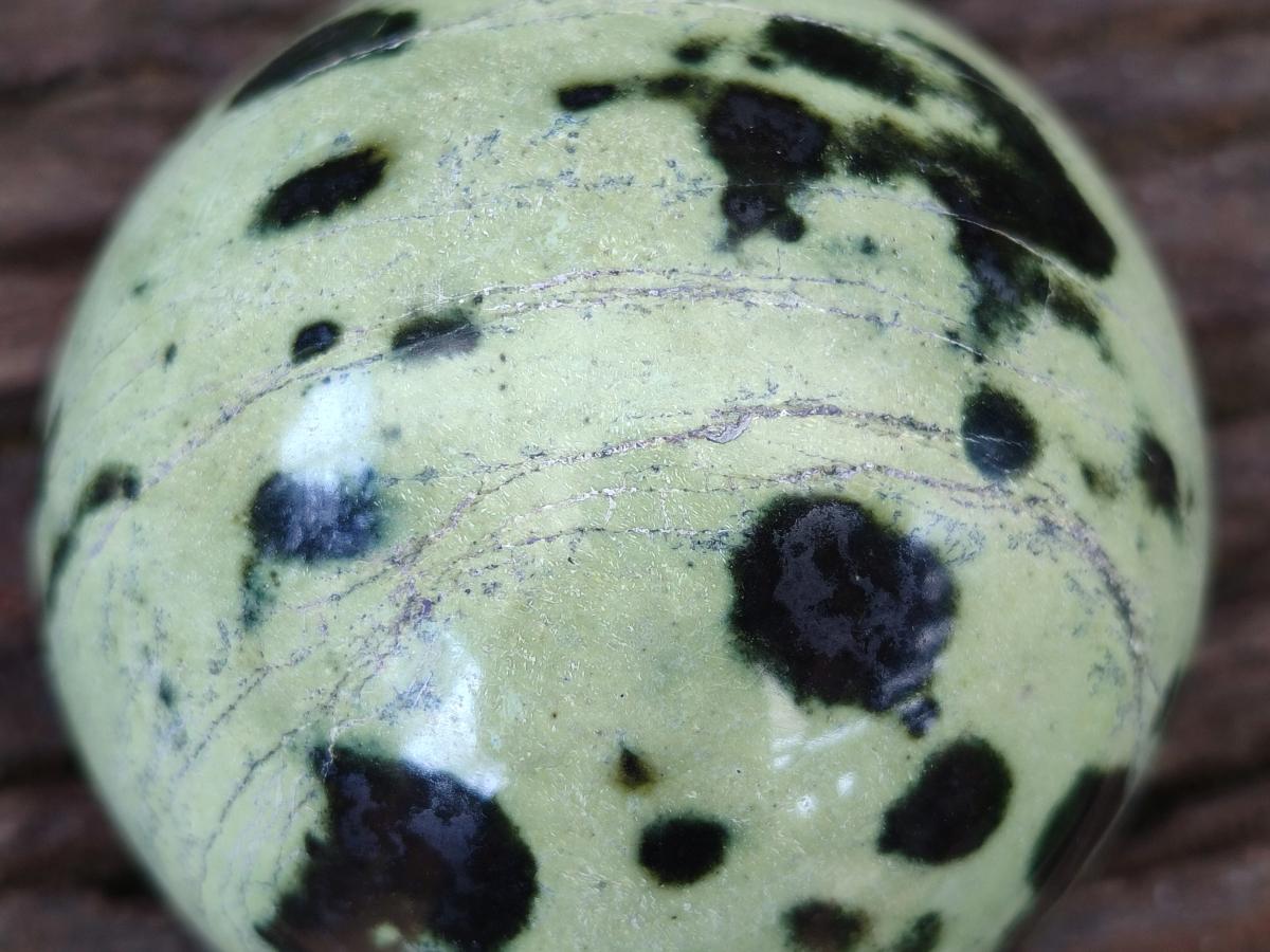 Polished Leopard Stone Spheres x 2 From Zimbabwe - Toprock Gemstones and Minerals 