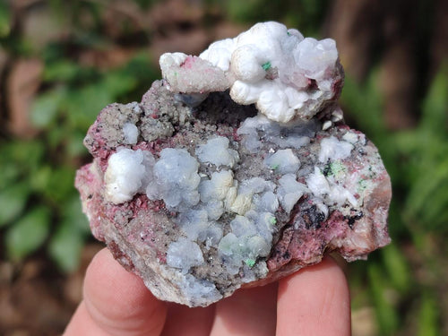 Natural Salrose Cobaltoan Dolomite Specimens with Associated Minerals x 6 From Kakanda, Congo - Toprock Gemstones and Minerals 