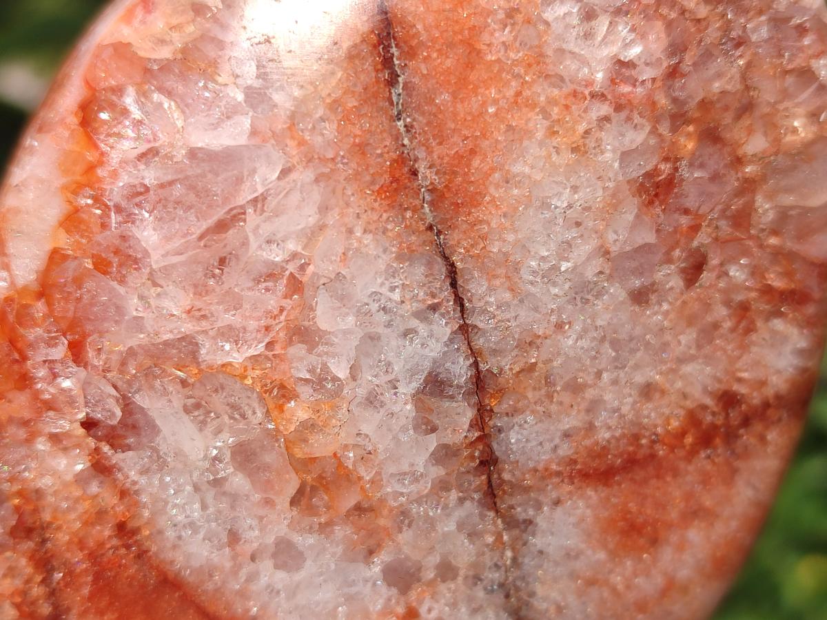 Polished and Natural Carnelian Agate Gemstone Standing Display Pieces x 3 From Madagascar - Toprock Gemstones and Minerals 