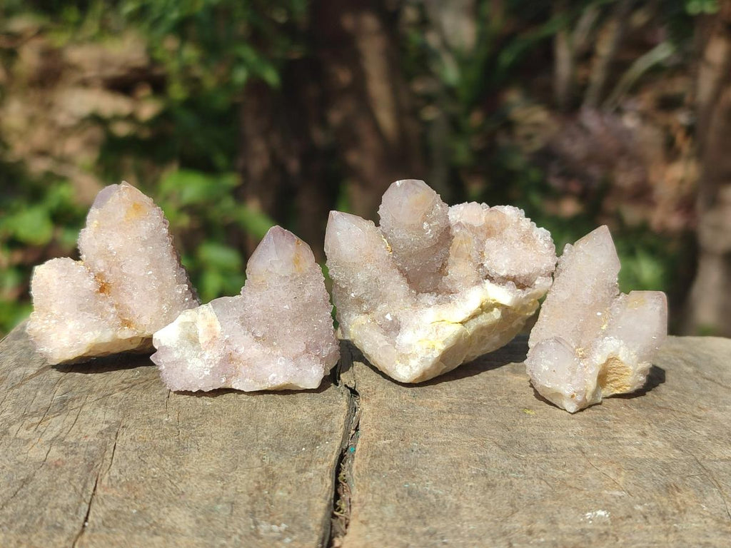 Natural Drusy Spirit Quartz Crystals x 35 From Boekenhouthoek, South Africa - Toprock Gemstones and Minerals 
